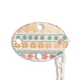 thumbnail image 2 of Broche Ovalado Navidad Blanco, 2 of 2