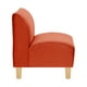 thumbnail image 3 of Poltrona Soft 1C Felpa 05 Naranja, 3 of 4