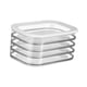thumbnail image 4 of Caja Para Refrigerador, Contenedor De Carne Para Refrigerador, Para Desayunos De Cocina De Restaurante, Cuatro Capas, 4 of 5