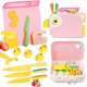 thumbnail image 1 of Set de Herramientas de Cocina Montessori Lullulii - Set de 14 Piezas de Cuchillos para Niños Pequeños, 1 of 8