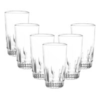 Disparo - Set 6 Vasos Altos Prisma Tragos Cristar 331 Ml