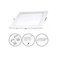 Click Ventas - Lampara Led Plafon Sobreponer Cuadrdado 24W Panel Luz Frio
