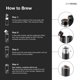 thumbnail image 3 of Cafetera EcoVessel 420 ml con Prensa Francesa Aislada, 3 of 6