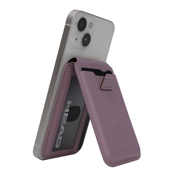 Billetera Tarjetero Magnético Vantage Premium Malva Head