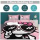 thumbnail image 2 of Cute Hello Kitty Bedding Sets for Girl Women Twin Size Comforter Set, 2 of 5