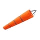 thumbnail image 5 of Manga De Viento De Tela Oxford Antidesgarro Con Indicador De Dirección Del Viento Para Park Airport Farm Naranja, 5 of 5