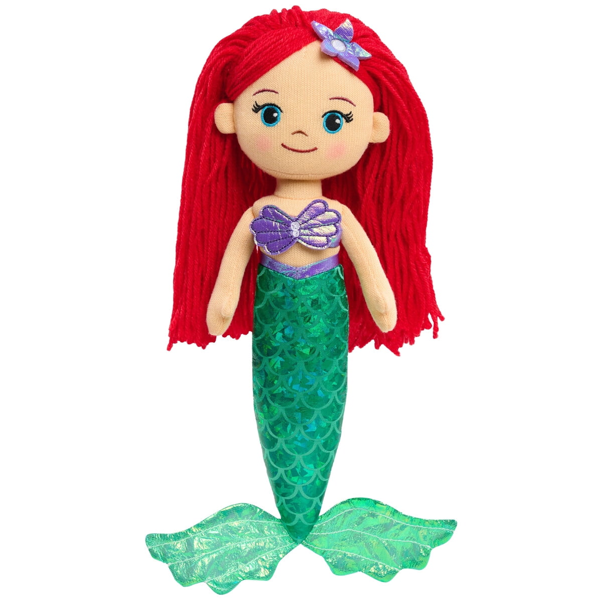 Muñeca Peluche Disney Princess Ariel 30 Cm Coleccionable