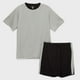 thumbnail image 1 of Pijama Corto Hombre Bicolor Gris, 1 of 6