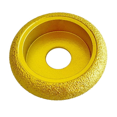 Magideal - Ruedas De Amoladora , Disco De Molienda, Disco De Lijado De De Borde Soldado Al Vacío En Seco, Amoladora De Copa De Diamante Para , 20Mm