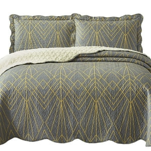 Mallorca - Quilt Sherpa Roma 1,5 Plazas Estampado