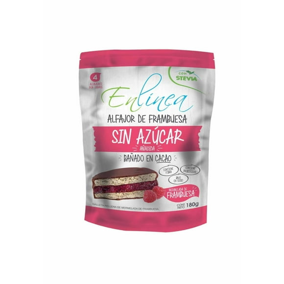 Alfajor Relleno De Frambuesa, 180 g