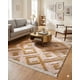 thumbnail image 4 of Alfombra Jacquard 180 X 200 Decorativa Bicolor 4, 4 of 4