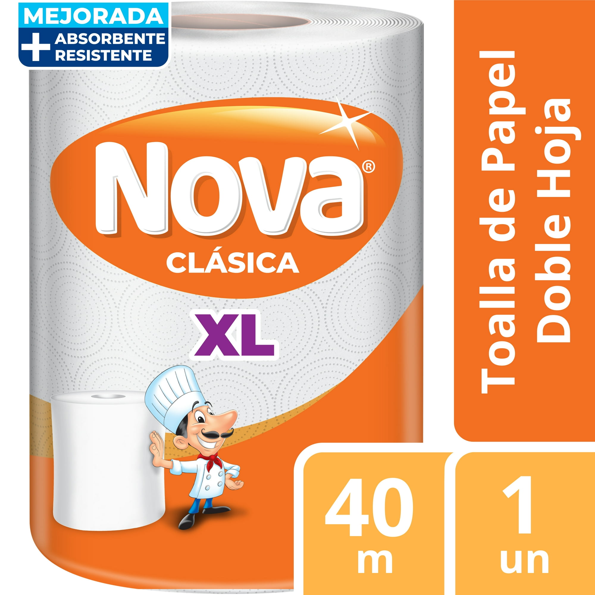 Toalla De Papel Nova Clasica 40m