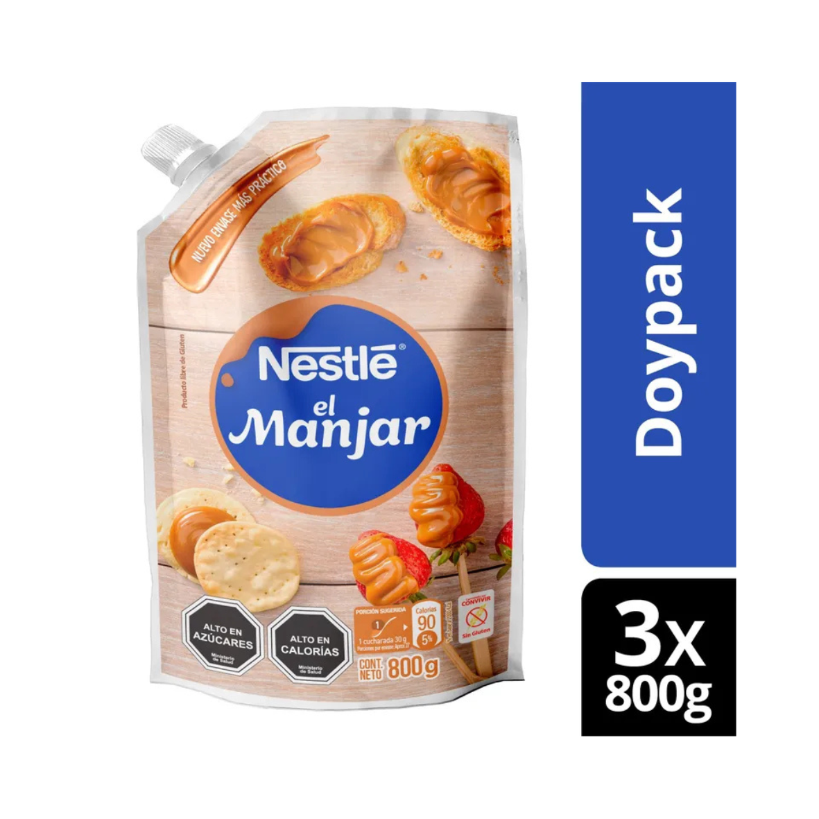 Pack X3 Manjar Nestlé® Doypack 800G