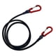 thumbnail image 2 of Cuerda para portaequipajes, cuerdas elásticas fuertes multiusos con ganchos, correa elástica portátil, correas elásticas para ciclismo al aire libre 120cm, 2 of 5