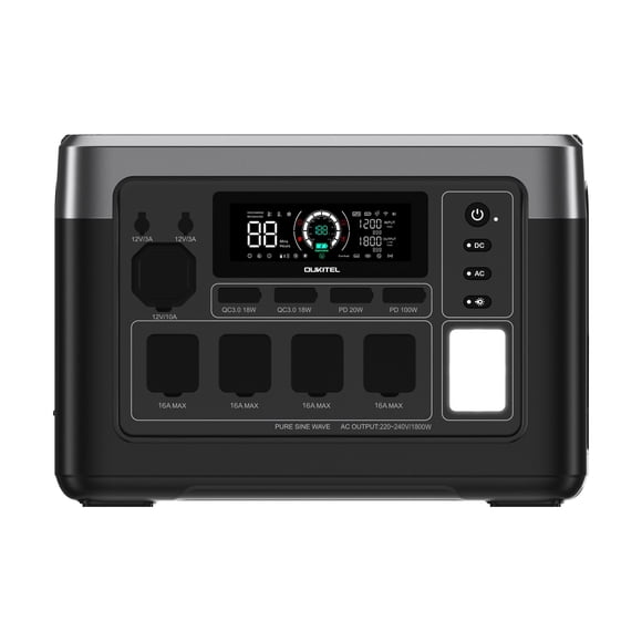 Estación de energía portátil Oukitel P1000 Plus 1800 W 1024 Wh