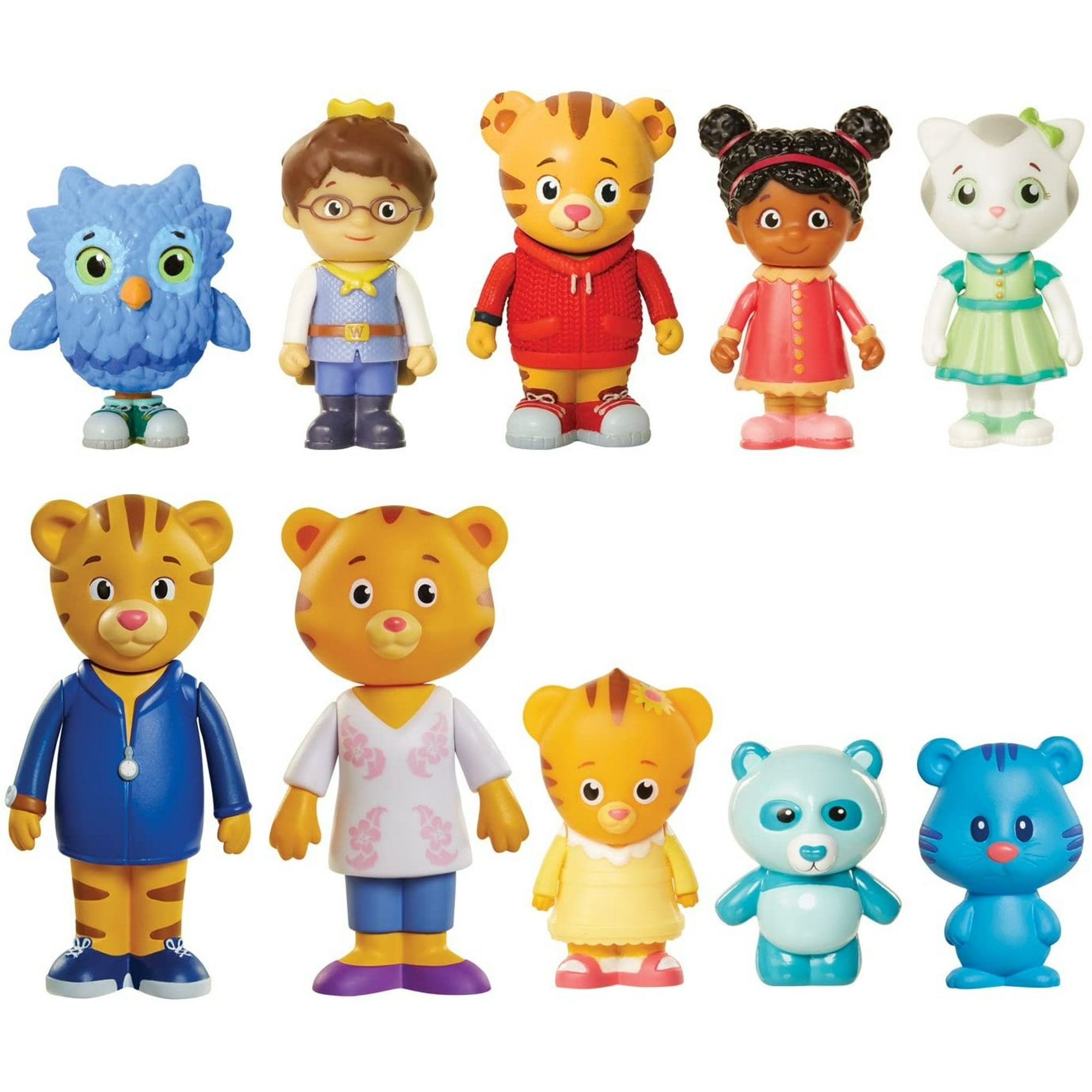 Daniel Tiger's Neighborhood Friends Yamp; Family Figure Set Daniel Tiger's Neighborhood Daniel Tiger's Neighborhood