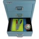 thumbnail image 3 of Gabinete Bisley de 3 Cajones de Acero Azul Doulton, 3 of 4