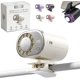 thumbnail image 1 of Ventilador clip coche pantalla LED 16°C semi enfriamiento USB recargable 360° 199 velocidades, 1 of 8