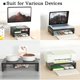 thumbnail image 3 of Soporte Para Monitor Wood Paquete De 2 Niveles Negro, 3 of 7