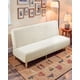 thumbnail image 3 of Funda De Sofa Revestimiento Elastico Futon Cuadrille Color Blanco, 3 of 4
