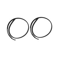 Ioensy - 2 Piezas De Burletes De Goma Para Moldura De Goteo De Techo Para Tundra 2007 A 2021