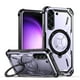 thumbnail image 1 of For Samsung Galaxy S23 S22 S21 Ultra S23 Plus Case Metal Kickstand Magnetic Case , Heavy Duty Bumper Shockproof Phone Case, 1 of 5