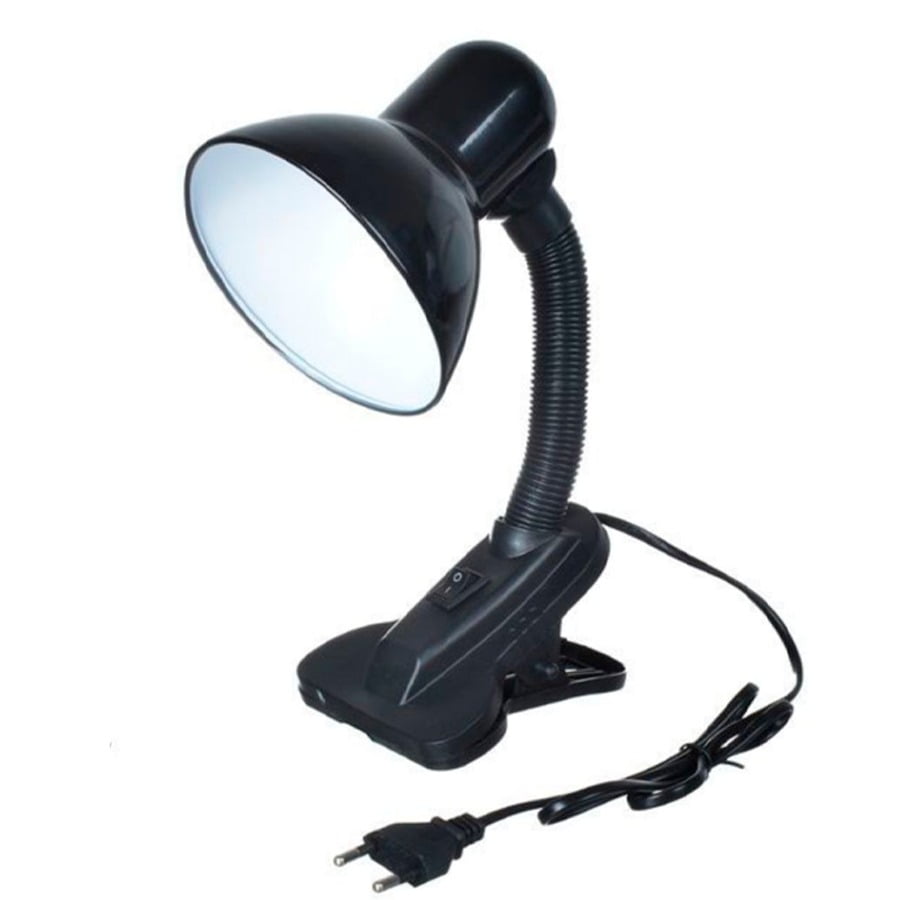 Aventura Store - Lámpara De Escritorio Flexible Para Lectura Color Negro