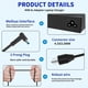 thumbnail image 5 of Cargador portátil Hadepa 45 W 19,5 V 2,31 A para HP Pavilion 13 14 15, 5 of 9