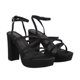 thumbnail image 5 of Sandalia Mujer Negro Taco Alto Holly Police, 5 of 6