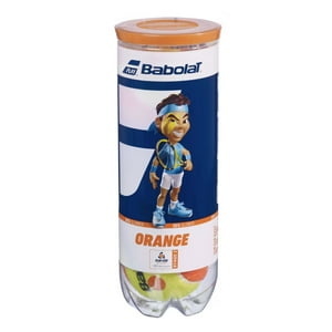 Babolat - Tarro De Pelotas De Tenis Orange - X3