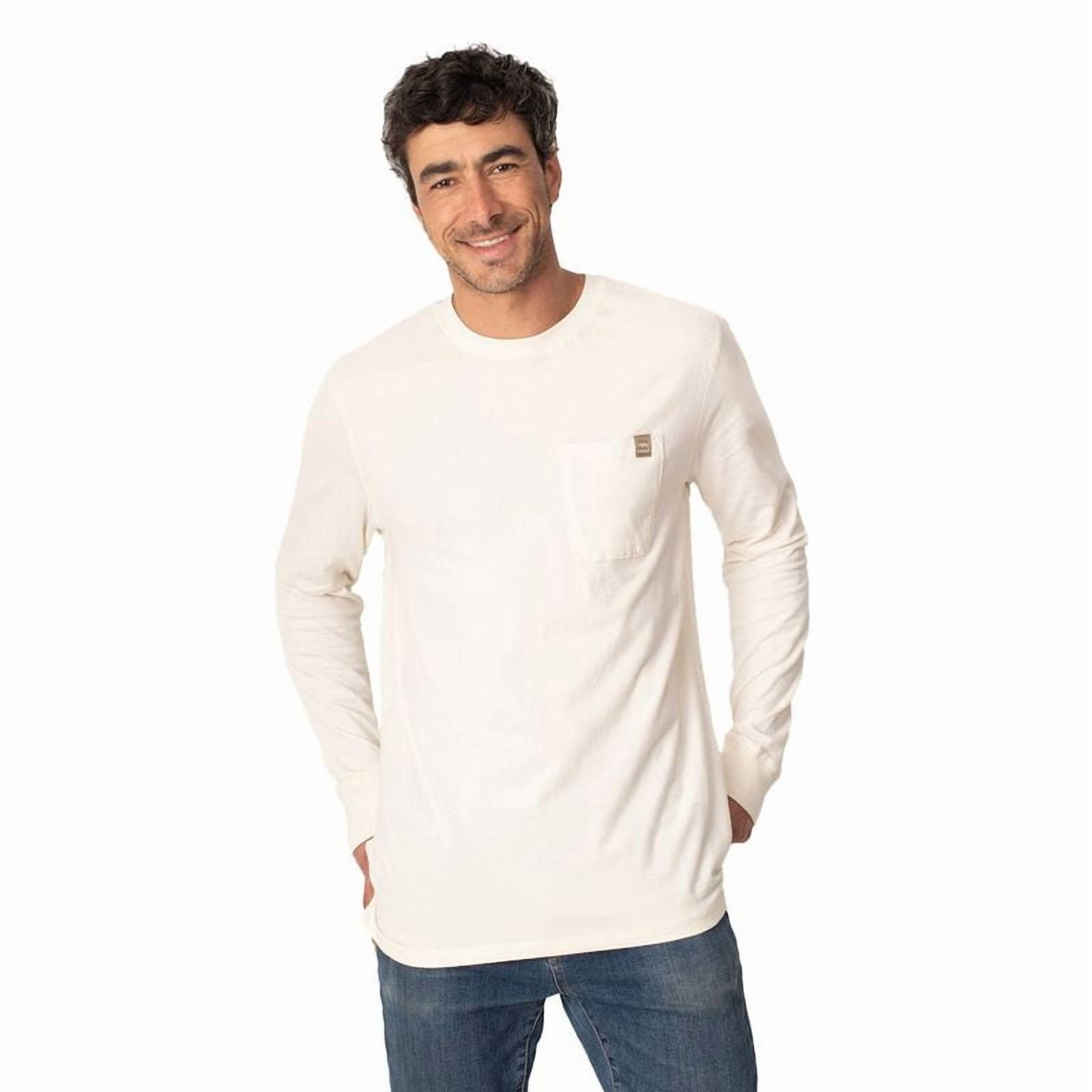 Polera Hombre Manga Larga Coyán Algodón Orgánico Uv+ Lenga®.