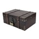 thumbnail image 1 of Cofre Del Tesoro Vintage De Madera Caja De Almacenamiento De Joyería De Madera Organizador De Caja 2302grey, 1 of 3