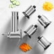 thumbnail image 3 of Accesorio Rallador Rebanador InnoMoon Acero Inoxidable KitchenAid 4 Cuchillas, 3 of 3
