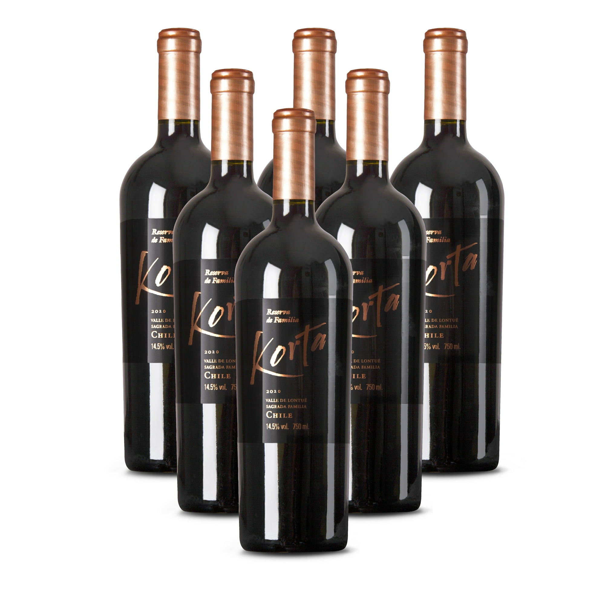 Korta - Vino Reserva De Familia (petit Verdot, Cabernet Franc, Carmenere Y Syrah), 6 Unidades