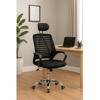 Cosas Casa - Silla Oficina O Escritorio Respaldo Ergonómico Cabecera Milan