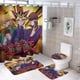 thumbnail image 1 of Set de Cortina de Baño Desmarcar Yugioh 4 Piezas, 1 of 6