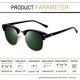 thumbnail image 4 of Gafas de sol Joopin semi al aire mitad montura polarizadas UV400, 4 of 6