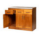 thumbnail image 4 of Mueble de Cocina Berlin Madera Nogal Base 3 Puertas, 4 of 4