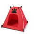 thumbnail image 1 of Carpa Cama para Mascotas tipo Cueva 40x40x42 Rojo, 1 of 1