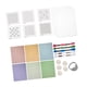 thumbnail image 5 of Kit De Plantillas Sashiko, Hilos, Plantilla Soluble En Agua Para Manualidades, Posavasos, Camisetas A, 5 of 5