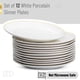 thumbnail image 4 of Platos de cena Brew To A Tea 27 cm con borde dorado, paquete de 12, 4 of 8