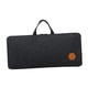 thumbnail image 3 of Estuche para teclado de PC, bolsa de almacenamiento de fieltro para teclado, a prueba de polvo, portátil, para oficina, a prueba de golpes, versátil, Negro, 3 of 5
