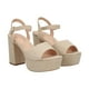 thumbnail image 1 of Sandalia Mujer Beige Sally Police, 1 of 5