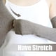 thumbnail image 5 of Calentadores de brazos sin dedos para mujer, guantes elásticos de invierno, guantes acrílicos de 50 cm de largo., 5 of 6