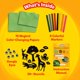 thumbnail image 4 of Kit de manualidades Skillmatics Sun Paper Art con papel decorativo para niños, 4 of 9