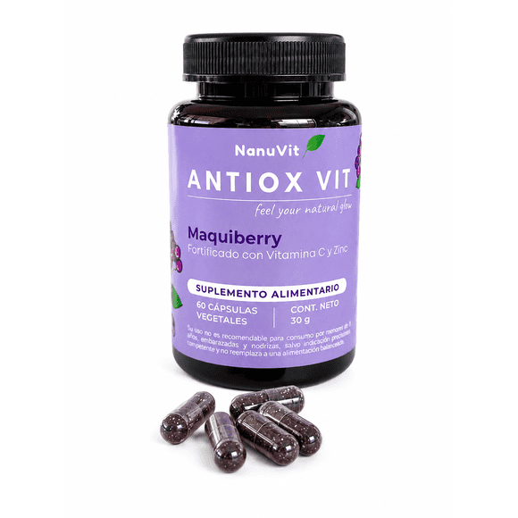 NANUVIT ANTIOX VIT MAQUIBERRY 60CAP
