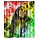 thumbnail image 1 of Cortina de ducha del famoso cantante Bob Marley, juego de cortina de baño con ganchos, tamaño 60 x 72 pulgadas, 1 of 3