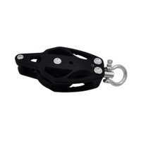 Magideal - Polea De Elevación Pequeña Polea De Portavasos Manchas De Cubierta De La Cubierta Colgante De La Grúa De Servicio Pesado Rueda Giratoria De La Polea P 72 Mm X 35 Mm