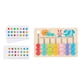 thumbnail image 1 of Juguetes De Aprendizaje Montessori, Rompecabezas Deslizante, Juego Familiar Para Niños Pequeños, Regalos De Cumpleaños, 7 Colores, 1 of 5